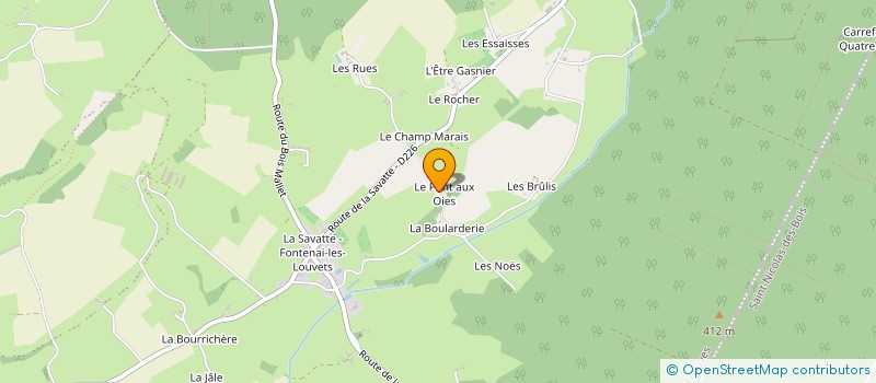 localisation de l'entreprise LB MAC0NNERIE à SAINT-DENIS-SUR-SARTHON