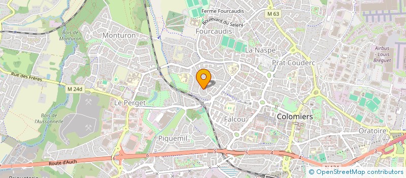 localisation de l'entreprise LB MENUISIER à COLOMIERS