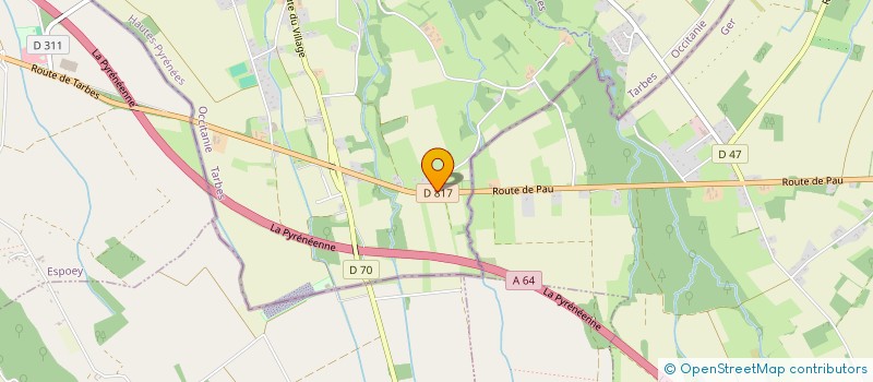 localisation de l'entreprise LB MULTISERVICES  LUQUET