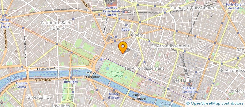 localisation de l'entreprise LB NAUTIC à PARIS
