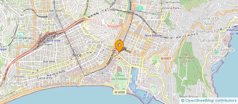 localisation de l'entreprise LB NICE à NICE
