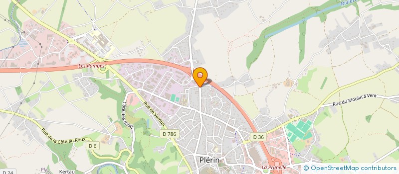 localisation de l'entreprise LB NOVA DIGITAL  PLERIN