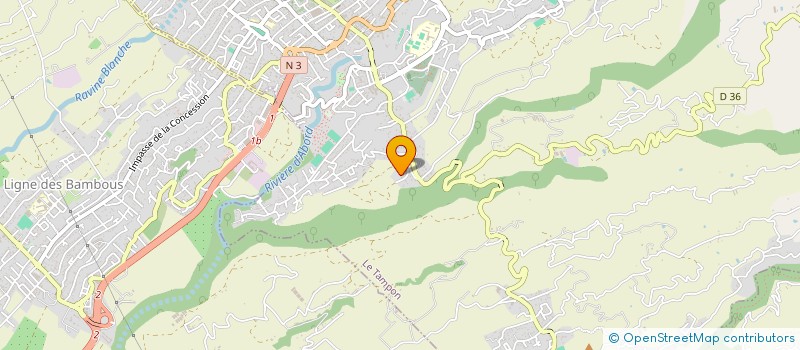 localisation de l'entreprise LB NOVA INVEST  LE TAMPON