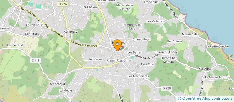 localisation de l'entreprise LB PAYSAGE à L'ILE-D'YEU