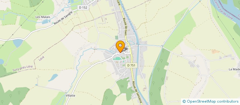 localisation de l'entreprise LB PILOTAGE  LERE