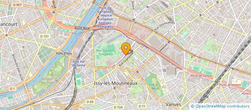 localisation de l'entreprise LB POKER à PARIS