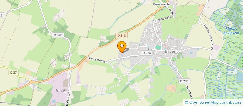 localisation de l'entreprise LB PRODUCTIQUE  BAVENT