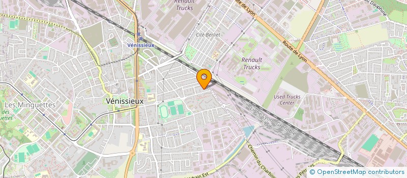 localisation de l'entreprise LB RENOVATION  VENISSIEUX