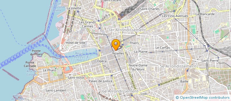 localisation de l'entreprise LB RESTAURATION  MARSEILLE