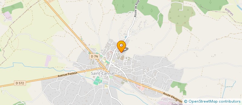 localisation de l'entreprise LB SEARCH  SAINT-CANNAT