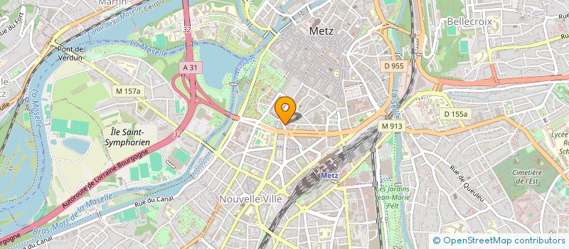 localisation de l'entreprise LB SERVICES  METZ