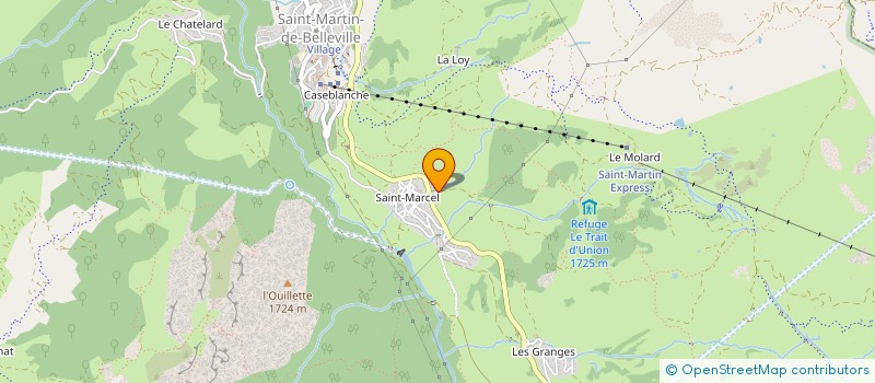 localisation de l'entreprise LB STRATEGIC HOLDING  LES BELLEVILLE