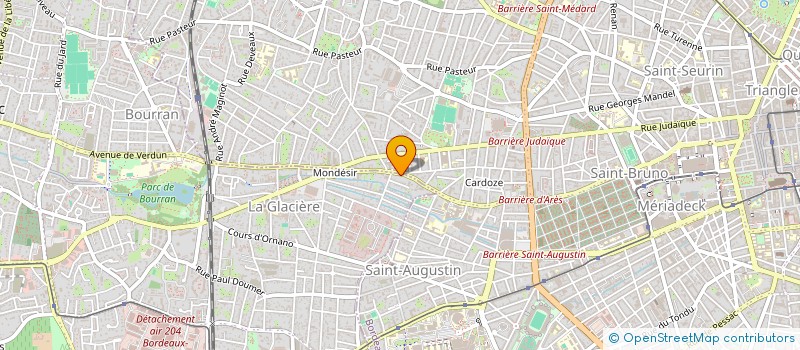 localisation de l'entreprise LB STRATEGIE  MERIGNAC