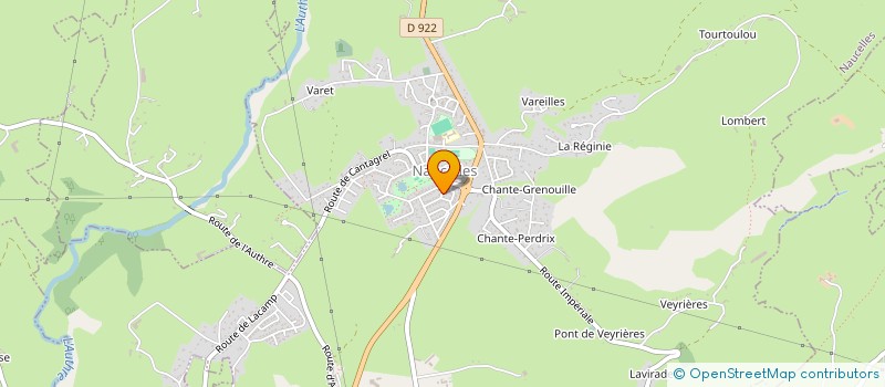 localisation de l'entreprise LB TENNIS PASSION à NAUCELLES