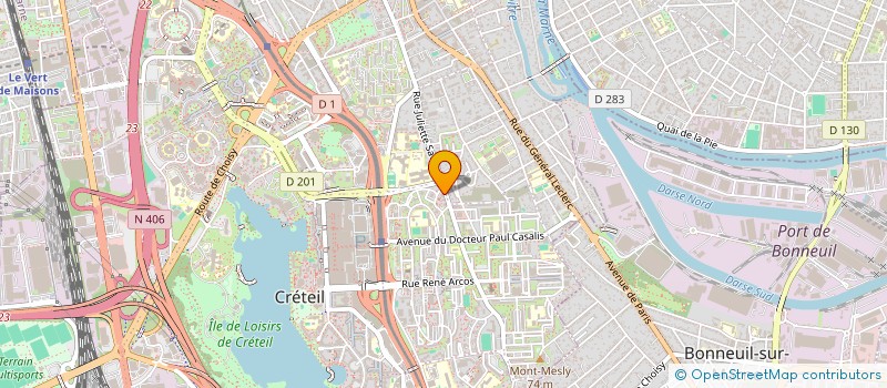 localisation de l'entreprise LB TOOLS à CRETEIL