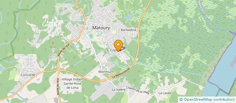 localisation de l'entreprise LB TOURISME ET LOISIRS  MATOURY