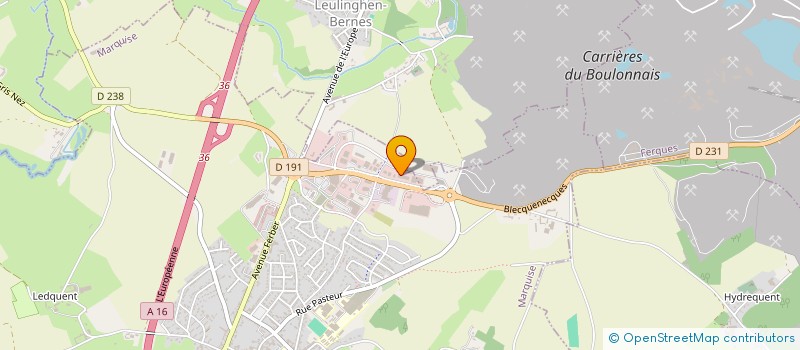 localisation de l'entreprise LB TRAINING LAB  MARQUISE