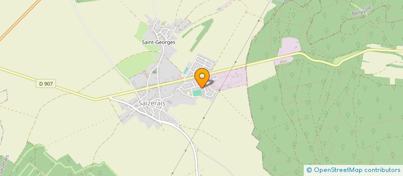 localisation de l'entreprise LB TRAITEUR à SAIZERAIS