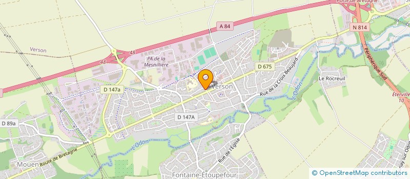 localisation de l'entreprise LB TRANSPORTS  VERSON