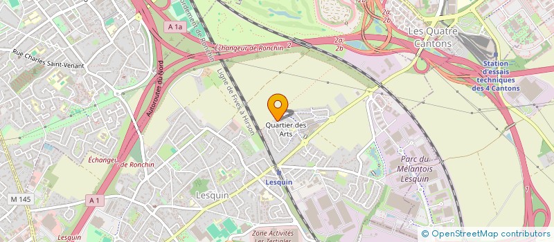 localisation de l'entreprise LB VENDIN à LESQUIN