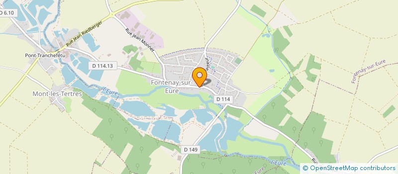 localisation de l'entreprise LB1 à FONTENAY-SUR-EURE
