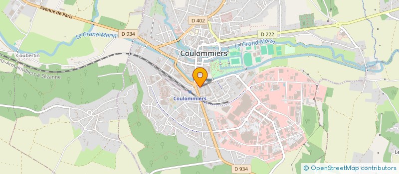 localisation de l'entreprise LB2 SERVICES à COULOMMIERS