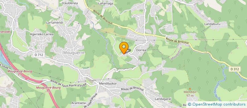 localisation de l'entreprise LB2J  LAHONCE