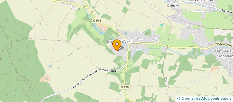 localisation de l'entreprise LB3C à BRUEIL-EN-VEXIN