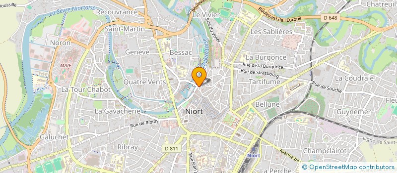 localisation de l'entreprise LB79  NIORT