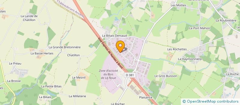 localisation de l'entreprise LB82 à VIGNEUX-DE-BRETAGNE