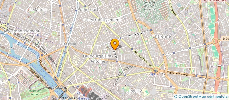 localisation de l'entreprise LBA 14  PARIS