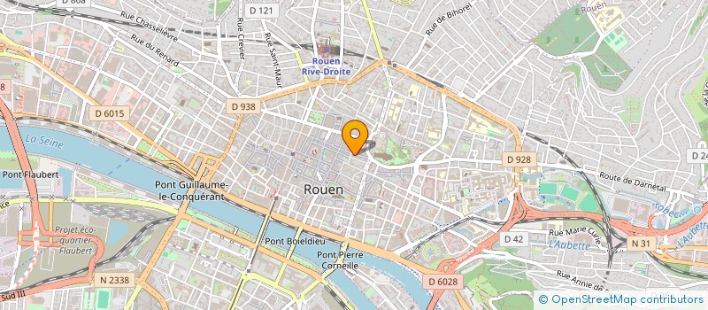 localisation de l'entreprise LBA à ROUEN