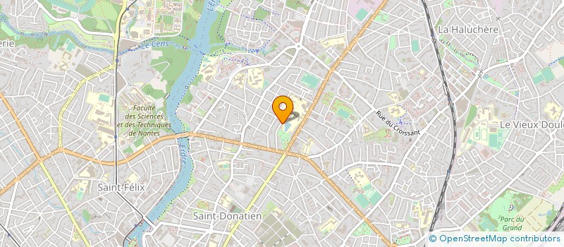 localisation de l'entreprise LBA EXPORT à NANTES