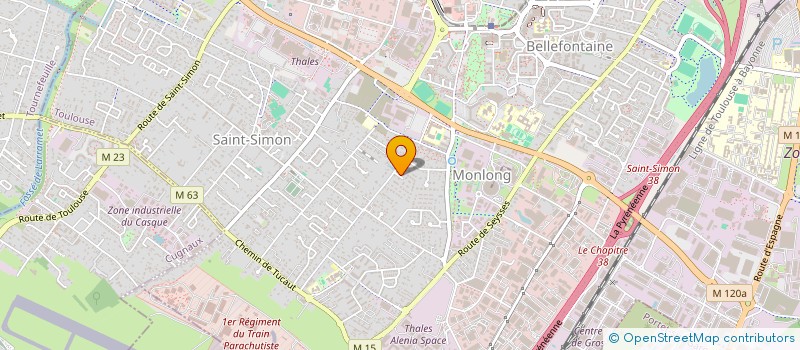 localisation de l'entreprise LBA IMMOBILIER à TOULOUSE