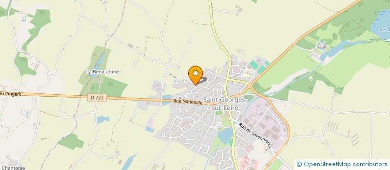 localisation de l'entreprise LBA IMMOBILIER  SAINT-MARTIN-DU-FOUILLOUX