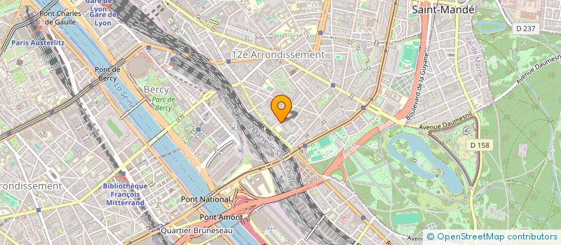 localisation de l'entreprise LBA LAB  PARIS