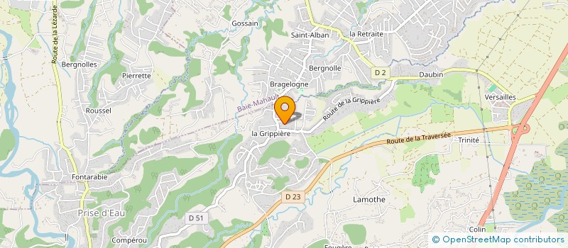 localisation de l'entreprise LBAF COMPANY à PETIT-BOURG
