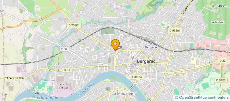 localisation de l'entreprise LBAP BERGERAC à BERGERAC