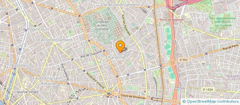 localisation de l'entreprise LBASSO  PARIS