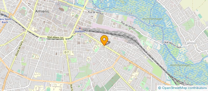 localisation de l'entreprise LBB BARNI à AMIENS