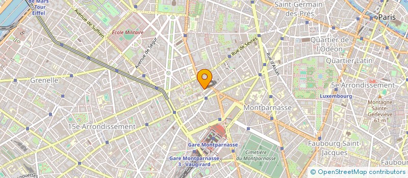 localisation de l'entreprise LBB COMMUNICATIONS  PARIS