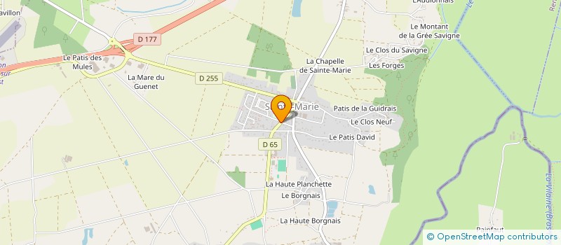 localisation de l'entreprise LBB ITAIPAVA à SAINTE-MARIE