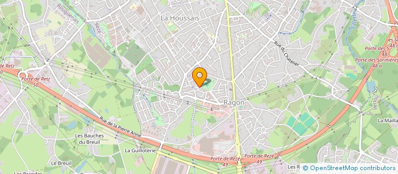 localisation de l'entreprise LBB PARTNERS  REZE