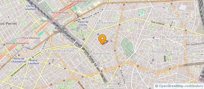 localisation de l'entreprise LBBF à PARIS