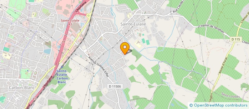 localisation de l'entreprise LBBL IMMO  LORMONT