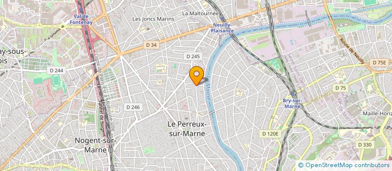 localisation de l'entreprise LBC à LE PERREUX-SUR-MARNE