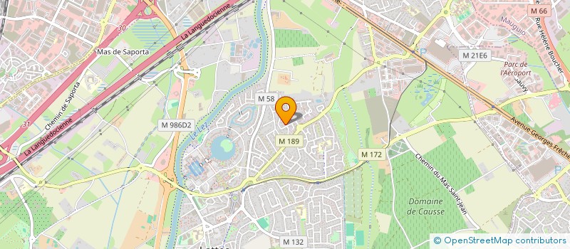 localisation de l'entreprise LBC à LATTES