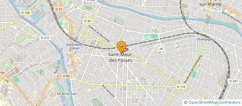 localisation de l'entreprise LBC à SAINT-MAUR-DES-FOSSES