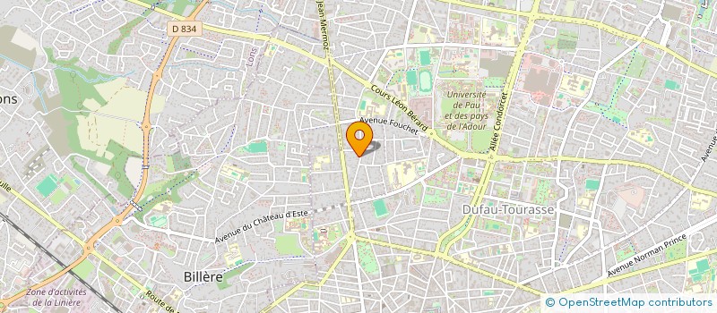 localisation de l'entreprise LBC à PAU