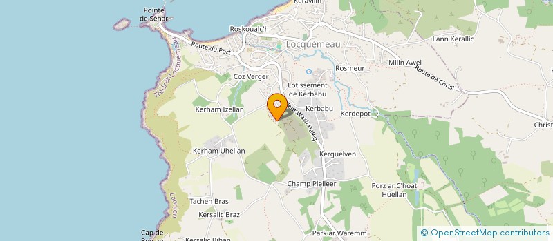 localisation de l'entreprise LBC  TREDREZ-LOCQUEMEAU